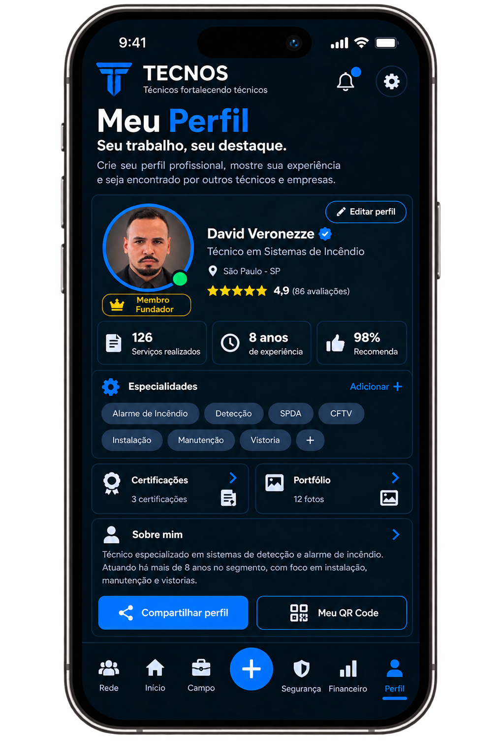 Perfil Profissional Tecnos